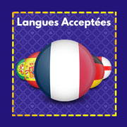 Langues acceptées