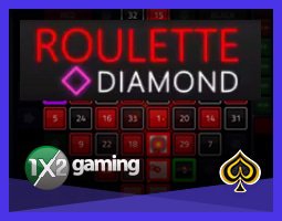 1x2 Gaming présente le jeu Roulette Diamond