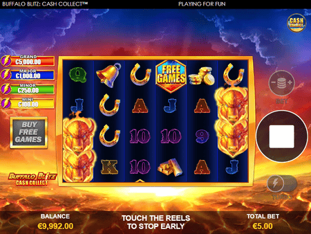 Buffalo Blitz Cash Collect Buffalo Blitz Cash Collect