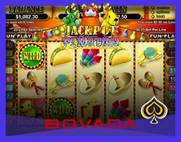 Cagnotte de la machine à sous Jackpot Piñatas remportée sur Bovada