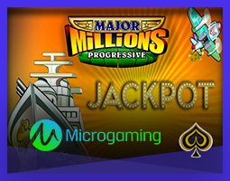 Jackpot décroché sur Major Millions de Microgaming