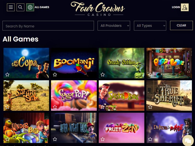 jeux 4Crowns Casino