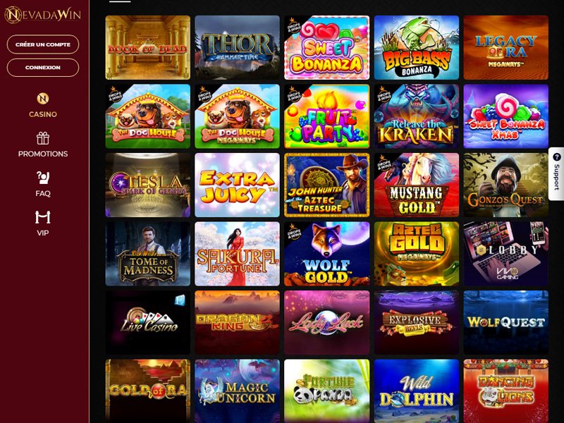 jeux Casino NevadaWin