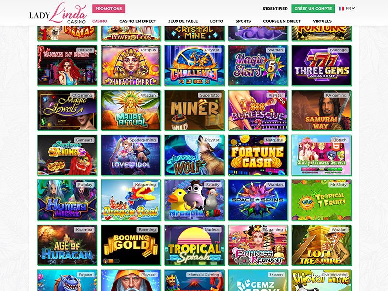 jeux Lady Linda Online Casino Site