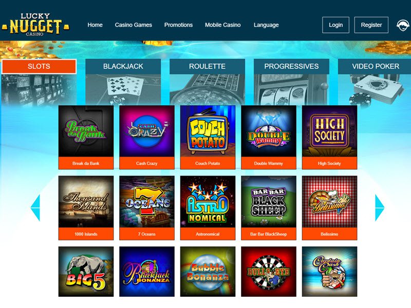 jeux Lucky Nugget Casino