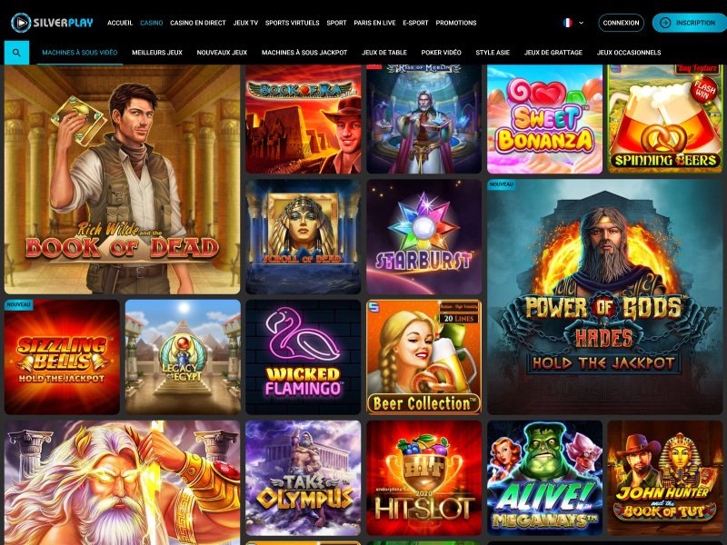 jeux SilverPlay Casino