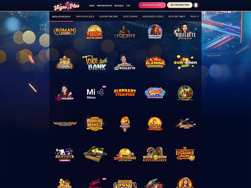 jeux Vegas Plus Casino