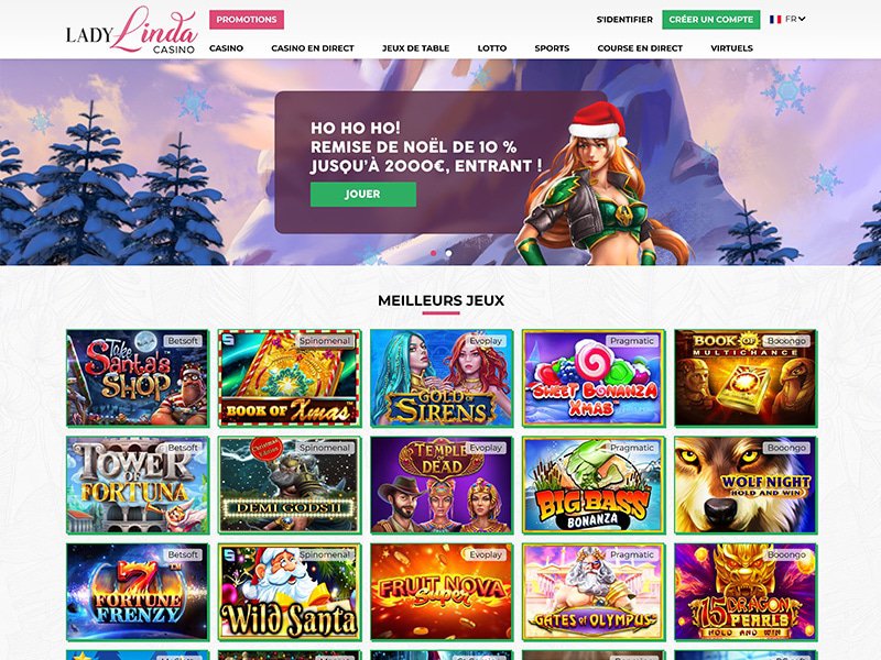 Lady Linda Online Casino Site