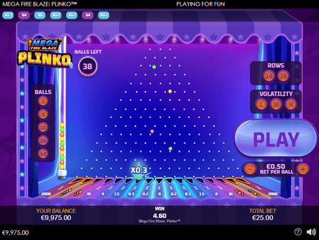 Mega Fire Blaze Plinko Mega Fire Blaze Plinko