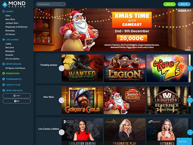 Mond Online Casino