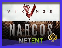 NetEnt a reçu le privilège de lancer les jeux Narcos et Vikings