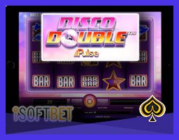 Nouvelle machine à sous Disco Double d'iSoftBet