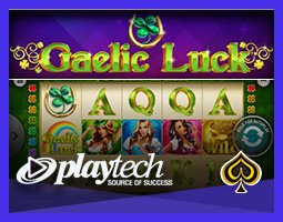 Nouvelle machine à sous Gaelic Luck de Playtech déjà disponible