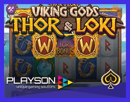 Nouvelle machine à sous Viking Gods : Thor & Loki de Playson