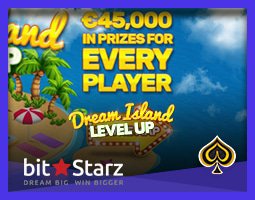 Nouvelle promotion Dream Island du casino BitStarz