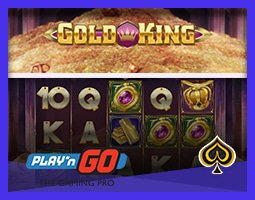 Play'n Go offre de gros prix sur son nouveau jeu Gold King