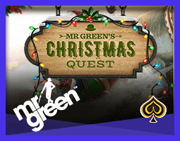 Promotion €1,000,000 Festive Quest de Mr Green pour décembre