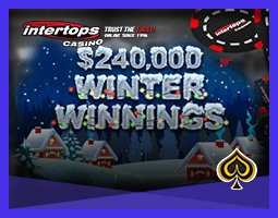 Promotion $240 000 Winter Winnings de Intertops Casino