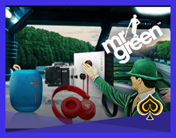 Promotion Gadget Spinaway de Mr Green en cours ce mois