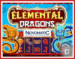 Sortie de la machine à sous Elemental Dragons